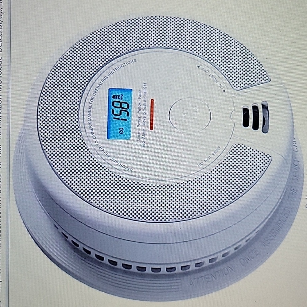 X-Sense Combination Smoke & Carbon Monoxide Alarm Detector 10 yr battery…New